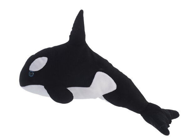 Orca aus Pl&uuml;sch, circa 40 cm