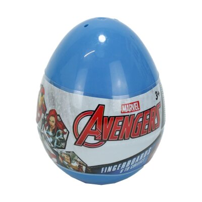 Marvel Avengers Überraschungsei, inkl. Fingerskateboard und Sticker
