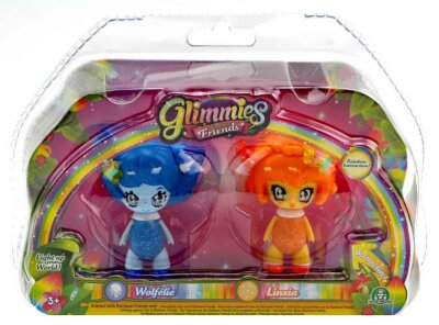 Glimmies Wolfelie &amp; Linxia Set Rainbow Friends