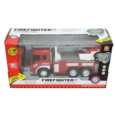RC Feuerwehr Spielzeugauto mit Licht und Sound -...