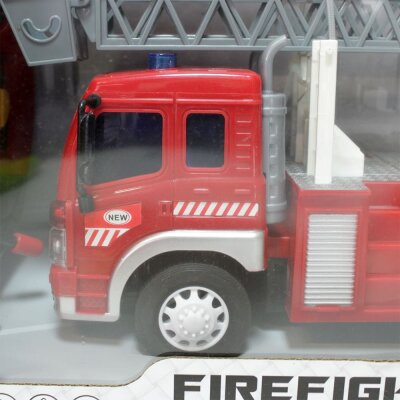 RC Feuerwehr Spielzeugauto mit Licht und Sound -...