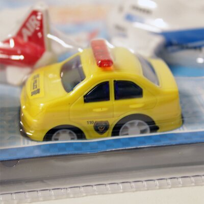 Notfallautos- und Flugzeuge Spielzeug Set