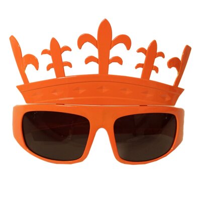 Sonnenbrille mit Krone - 3 fach sortiert