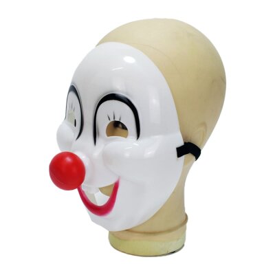 Horror Clown Maske im Beutel verpackt