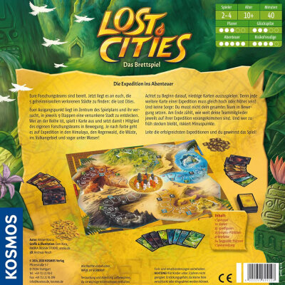 Lost Cities Das Brettspiel