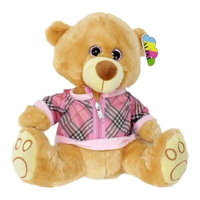 Teddybär mit Jacke - ca. 25 cm