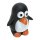 Badewannenspielzeug Pinguin - ca. 5 cm
