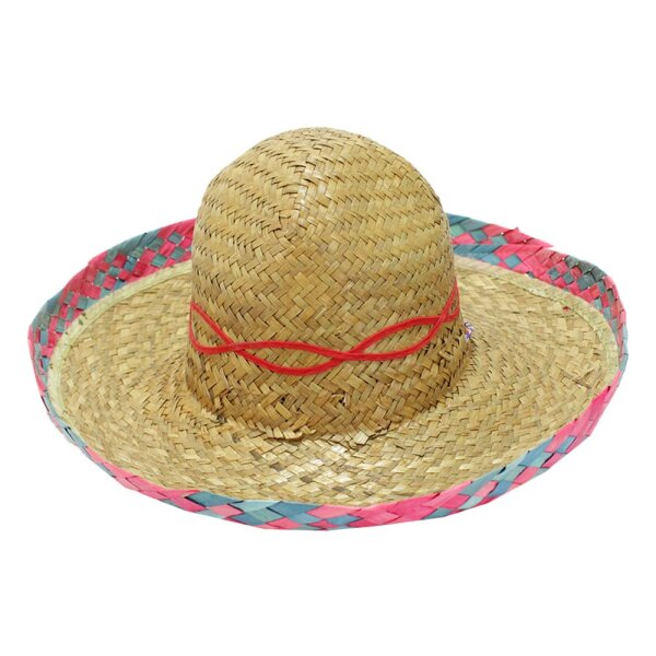 Mexiko Hut Sombrero aus 100% Stroh - ca. 50 cm