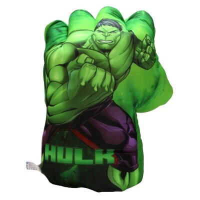 Marvel Hulk Handschuh aus Pl&uuml;sch, ca. 58 cm gro&szlig;