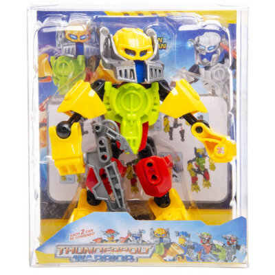 Thunderbolt Warriors Roboter Figuren - ca. 11 cm