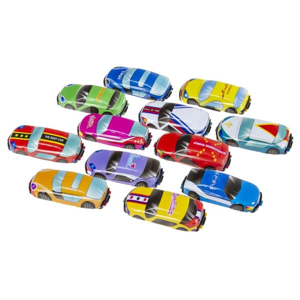 Klicker Autos in 12 verschiedenen Ausführungen einzeln in Beuteln verpackt. Der Preis bezieht sich a