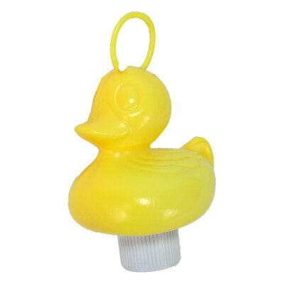 Gelbe Ente für Entenangeln Kirmes - inkl. Haken und...