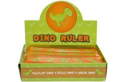 Dinosaurier Lineal - ca. 16 cm lang
