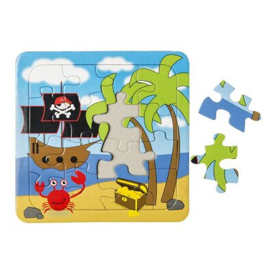 Piraten Puzzle für Kinder - 16 Teile