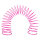 Kinder Spirale in pink mit Kronenmotiv - ca. 3 cm