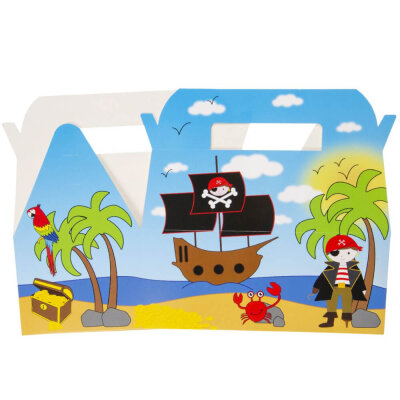 Geschenkbox Pirat für Kindergeburtstag - ca. 22,5 x...