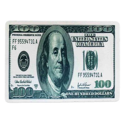 Mauspad Dollar Schein - ca. 20 x 28 cm