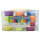 Knetbox mit H&uuml;pfknete in 12 verschiedenen Farben inkl. Tragegriff