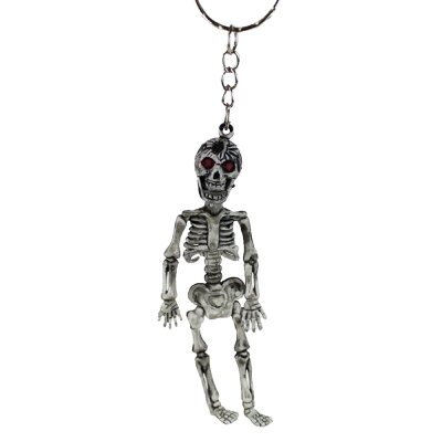 Schlüsselanhänger Skelett Halloween - ca. 9,5 cm