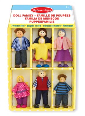 Puppen-Familie aus Holz von Melissa & Doug