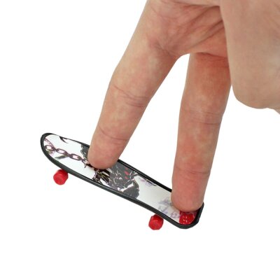 Mini Skateboard für Finger "18 Motive" - ca. 10 cm lang