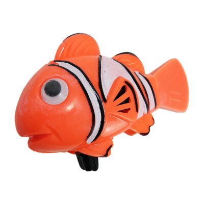 Schwimmender Roboter-Fisch "aufziehbar" - ca. 8 cm