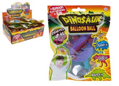 Ballon Ball im Dino-Design ca. 25 cm im Display