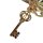 Schlüsselanhänger Bommel aus Plüsch - ca. 8 cm