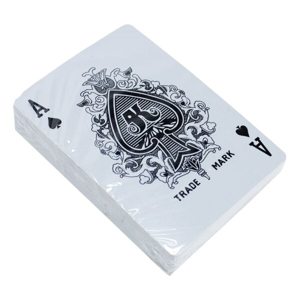 Spielkarten, 54 Karten in Plastikbox, gute Qualit&auml;t, 8,7x6,3 cm