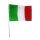 Italien Flagge an Holzstab - ca. 73 cm