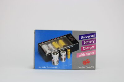 Ni-Cd Batterieladegerät mit Testlam