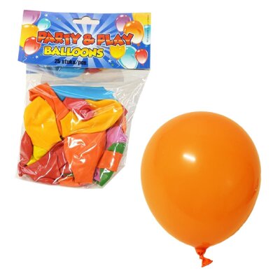 Bunte Luftballons - 25 Stück im Set