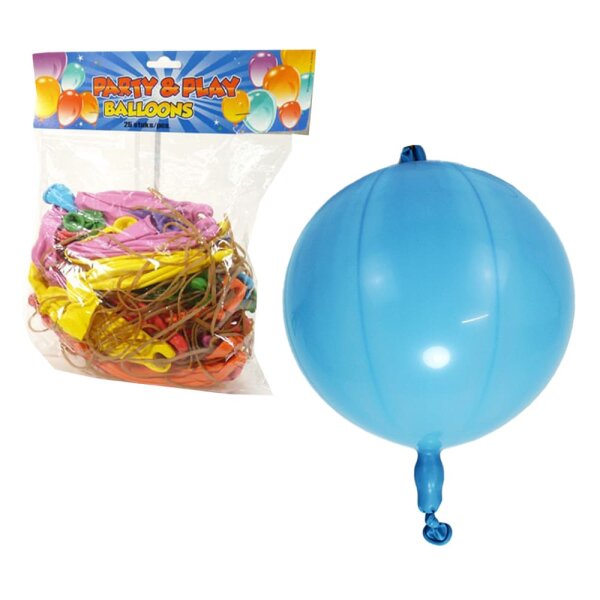 Luftballons mit Gummiband - 25 Stück