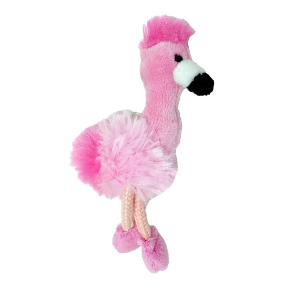 Super Mini Plüsch Flamingo Chantal