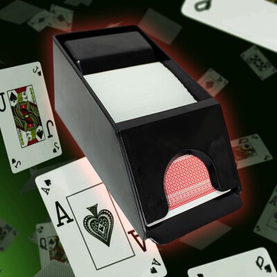 Kartenschlitten & professioneller Kartengeber
