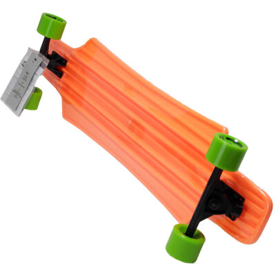 TRIXX-Longboard mit ABEC-7-Kugellager, orange