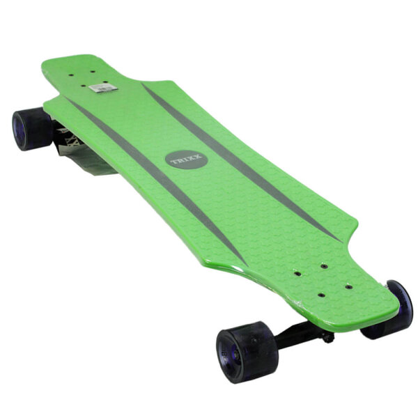TRIXX-Longboard mit ABEC-7-Kugellager, grün