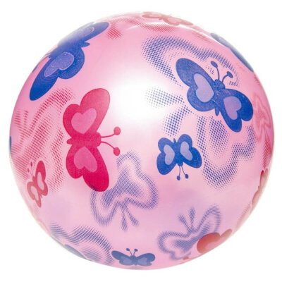 Kinderball mit Schmetterling Motiv, 23 cm