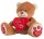 Teddybär mit Herz "Love U" - ca. 24 cm