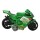 Aufzieh Motorrad Spielzeug - grün