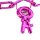 Handschellen Kinder in pink/lila - auch für Erwachsene