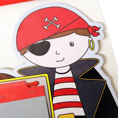 Piraten Zaubertafel für Kinder als Mitgebsel