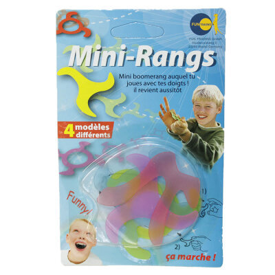 Mini Bumerang Set - 4 Stück