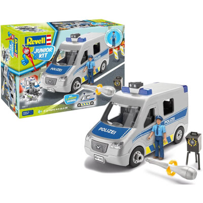 Revell Junior Kit Polizei Modellbausatz