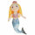 Meerjungfrau Puppe Plüsch "Ariella" mit Glitzer - blond - 21 cm