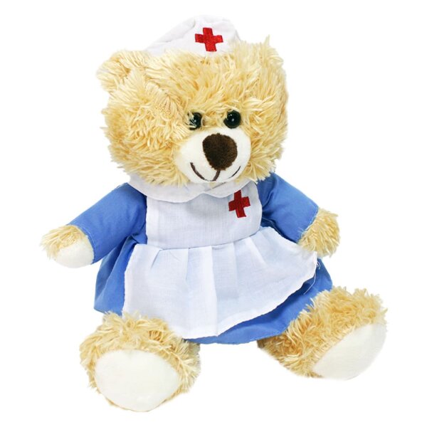 Teddybär Krankenschwester "Gitti" - ca. 17,5 cm