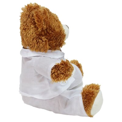 Teddybär Doktor Plüsch Kuscheltier im Arztkittel - ca. 23 cm