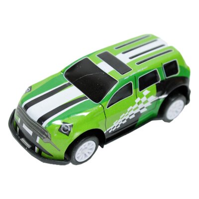 Spielzeugauto Set mit 4 Autos inkl. Verkehrsschilder - 17 teilig