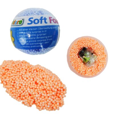 &Uuml;berraschungsball mit Modelliermasse Soft Foam