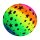 Ball Regenbogen aus Gummi elastisch - ca. 22 cm